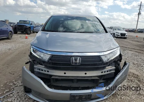 2022 Honda Odyssey Ex z USA, uszkodzony, nr VIN 5FNRL6H58NB018529